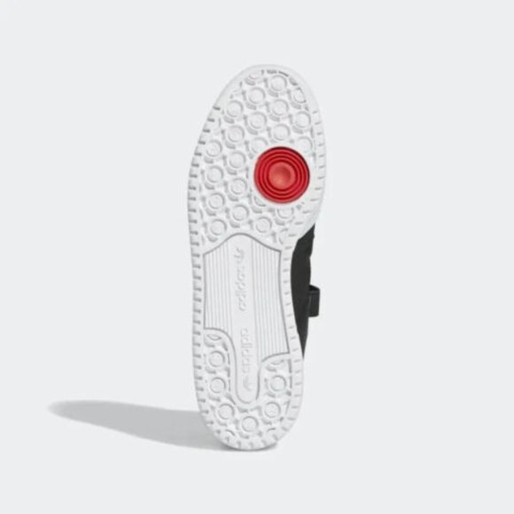 Adidas Forum Low Mens Casual Sneaker Shoes Black White HQ4536 NEW Multi Sz - Picture 6 of 8